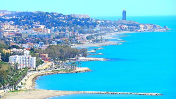 Apartamento El Bambu Cerca Del Mar Málaga Eksteriør bilde